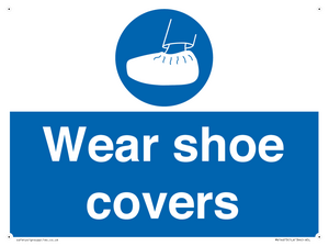 Wear shoe covers